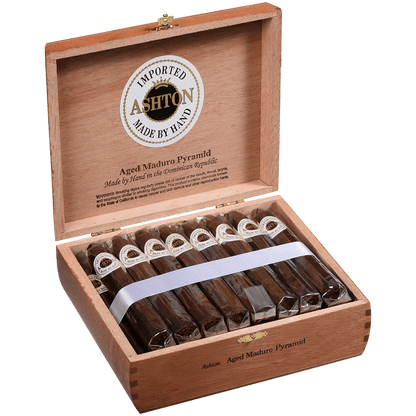 Ashton Aged Maduro Pyramid 25 Ct. Box 6.00X52