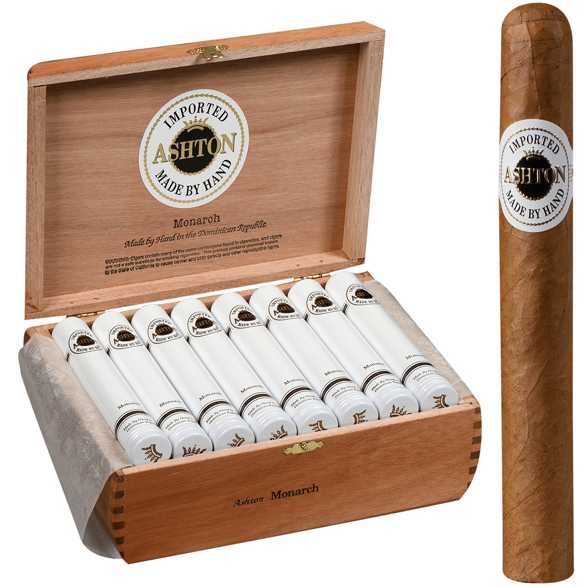 Ashton Classic Monarch Aluminum Tube 24 Ct. Box 6.00X50