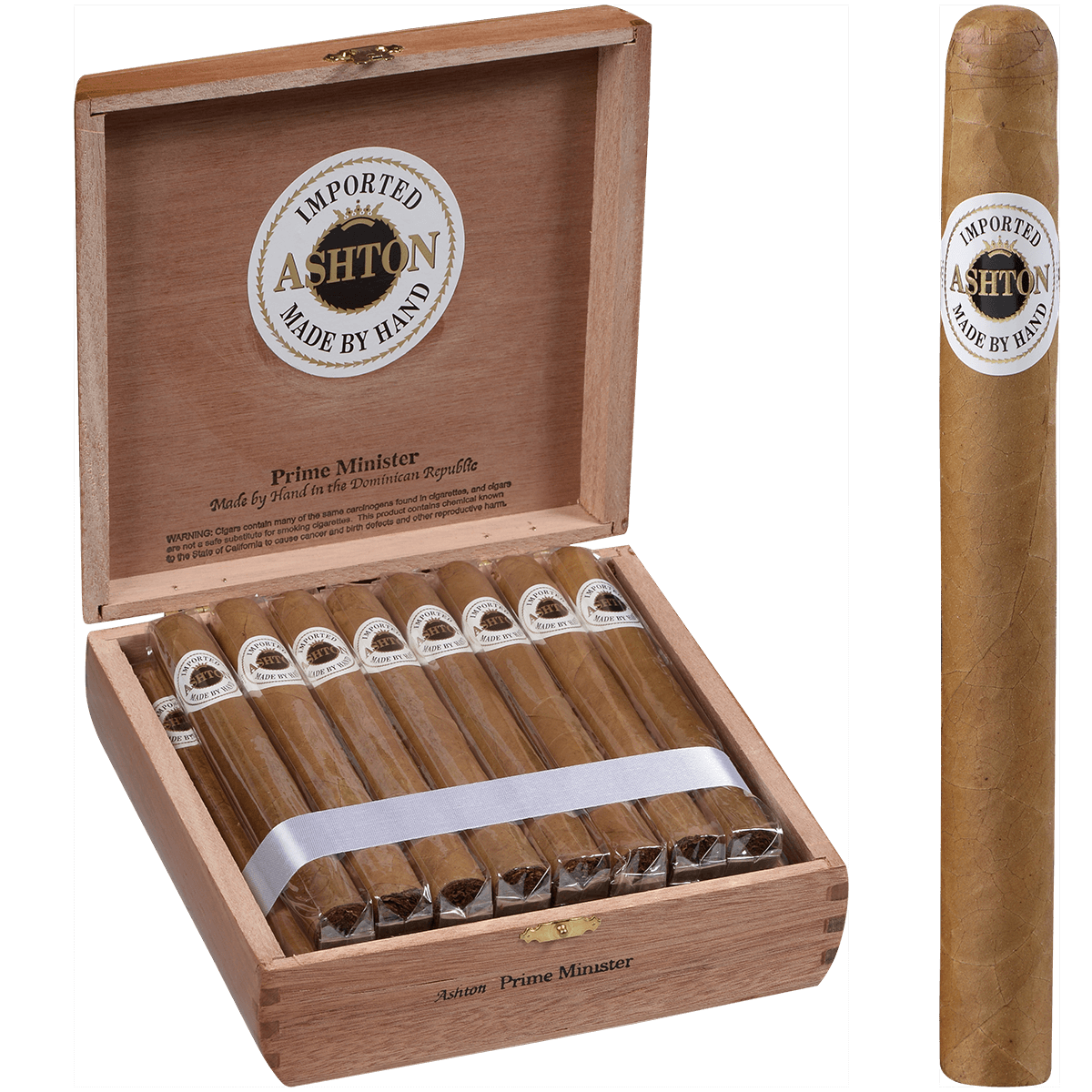Ashton Classic Prime Minister 25 Ct. Box 6.87X48