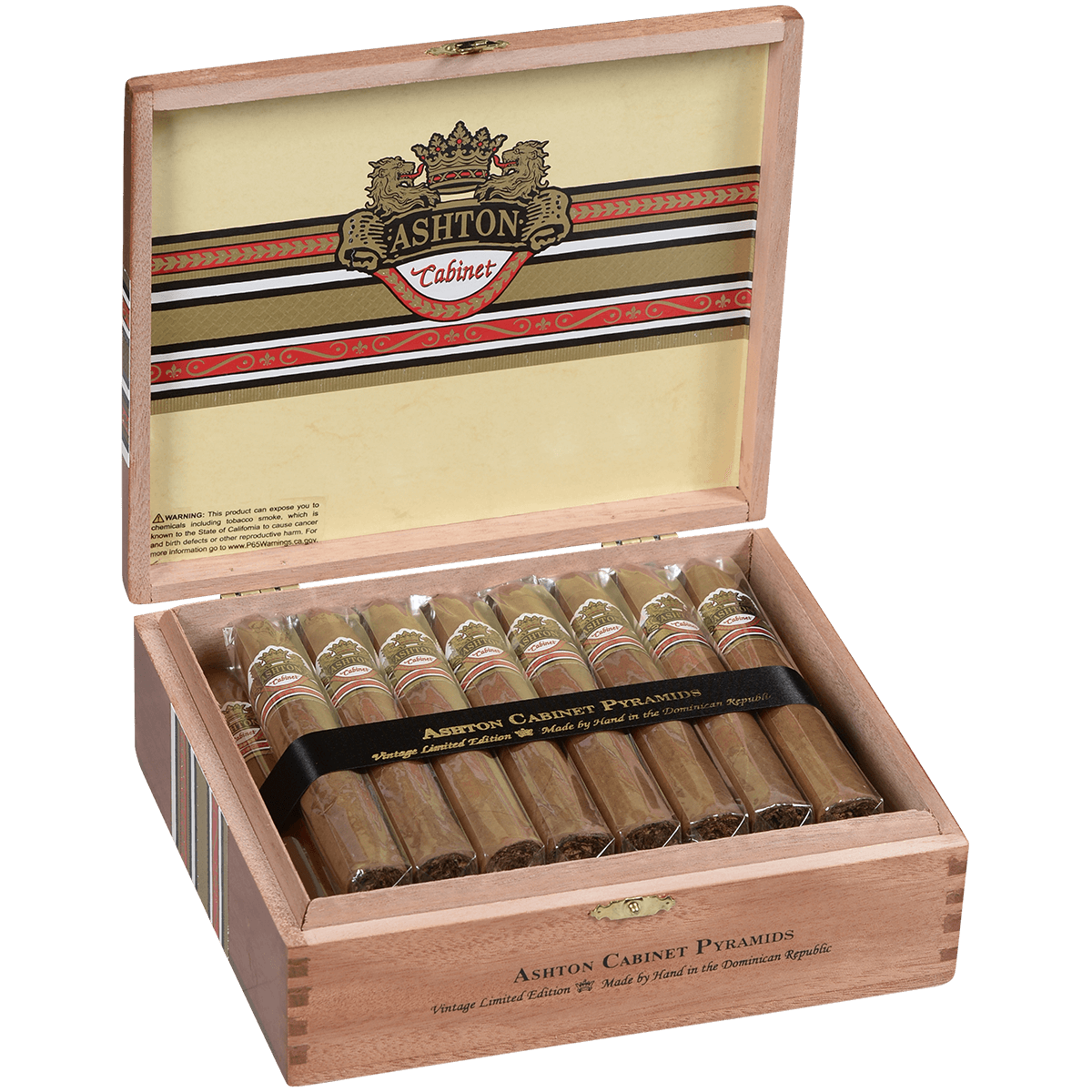 Ashton Cabinet Pyramid 25 Ct. Box 6.00X52