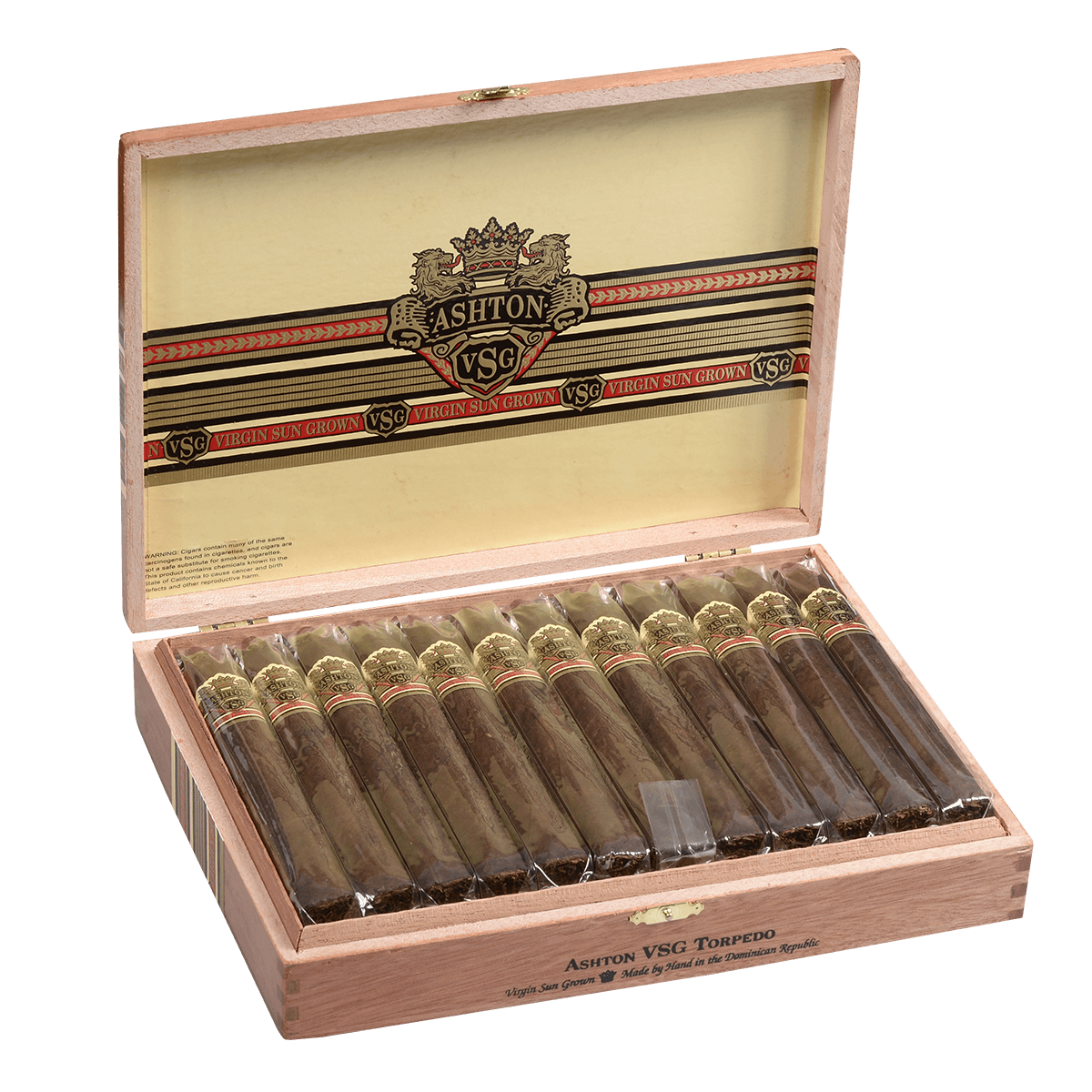 Ashton Vsg Corona Gorda 24 Ct. Box 5.75X46