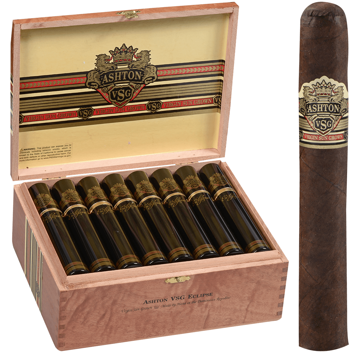Ashton Vsg Eclipse Tubes 24 Ct. Box 6.00X52