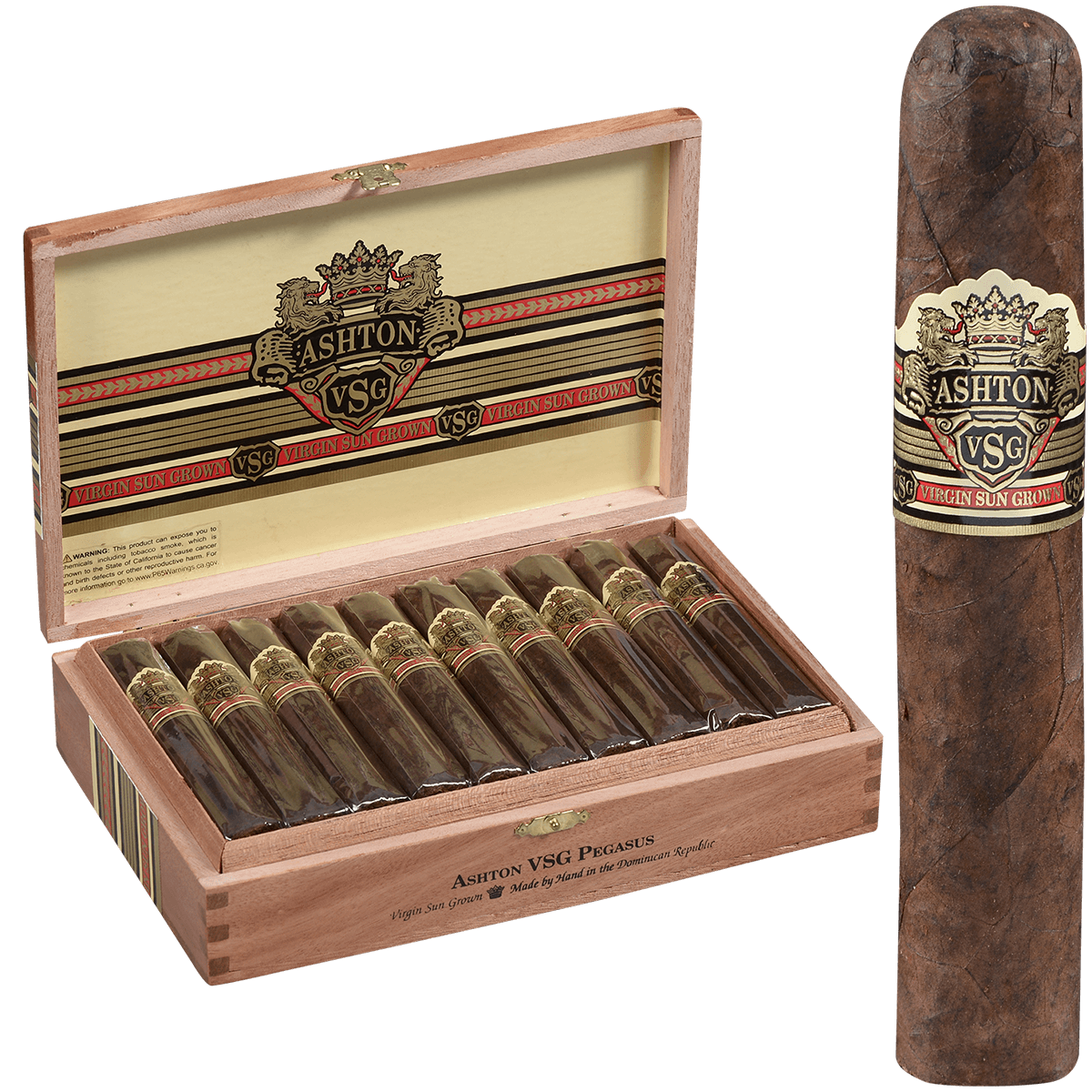Ashton Vsg Pegasus 20 Ct. Box 5.00X54