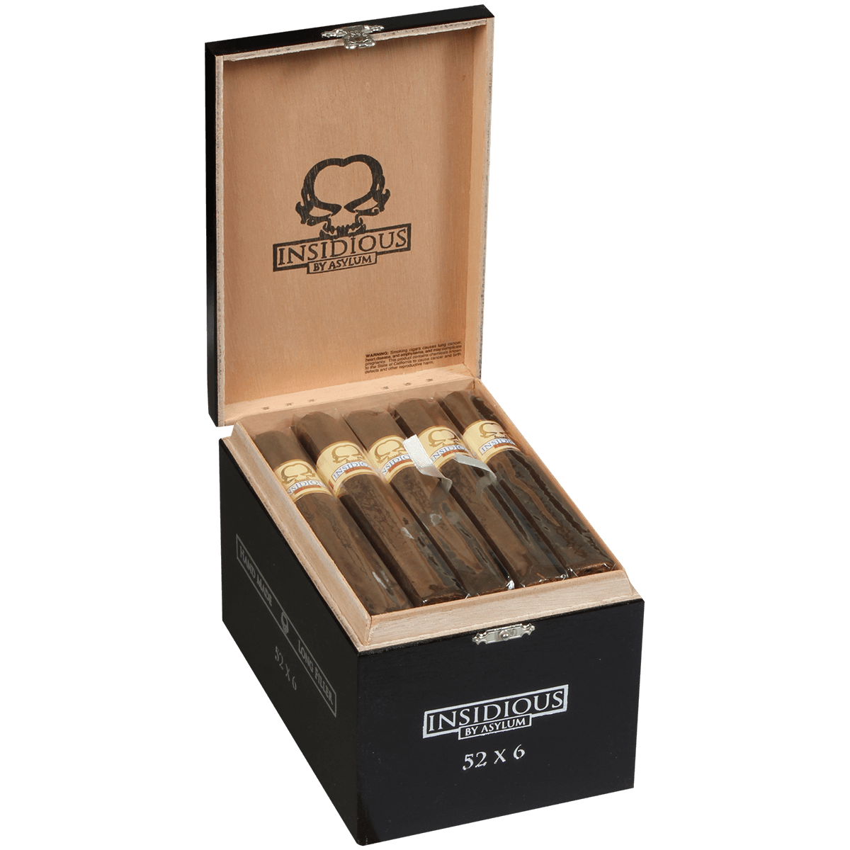 Asylum Insidious Maduro 52X6 25 Ct. Box 6.00X52