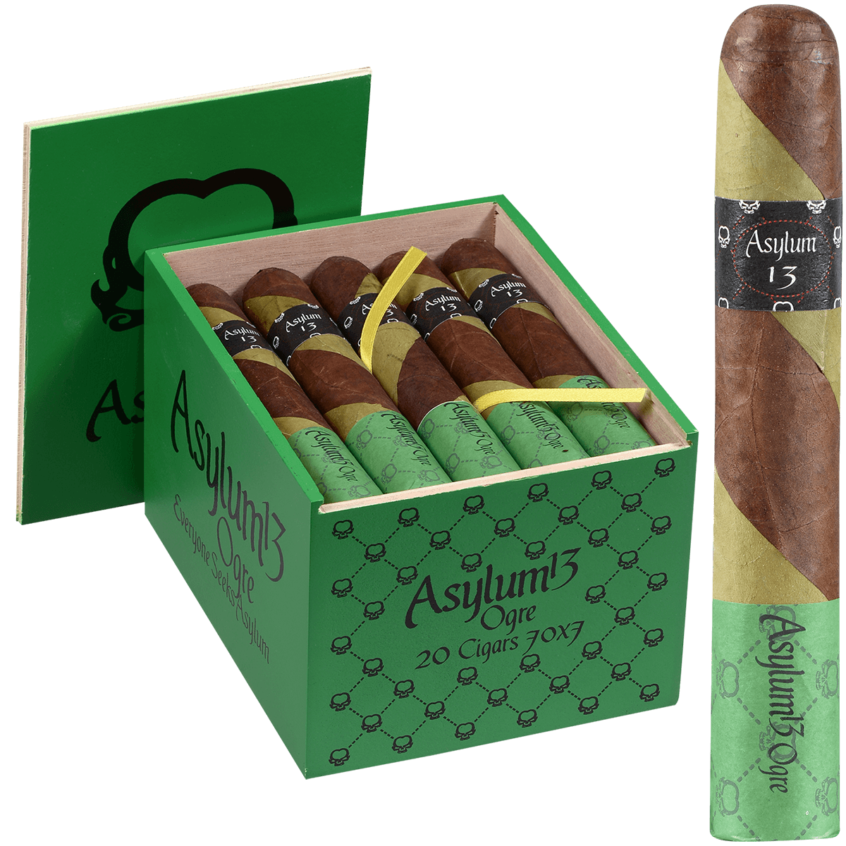 Asylum 13 Ogre (Barber Pole) 20 Ct. Box 7.00X70