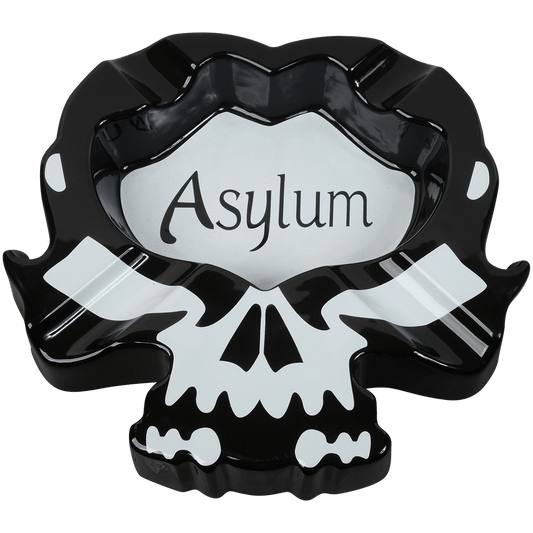 Asylum Ashtray Ceramic Skull