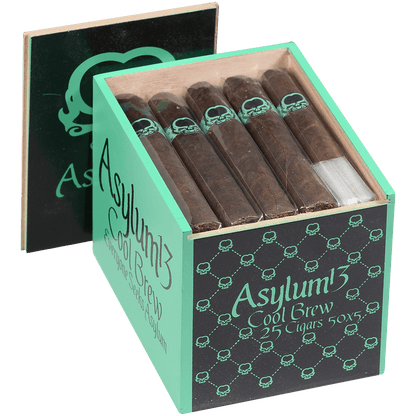 Asylum 13 Cool Brew Robusto 25 Ct Box 5X50