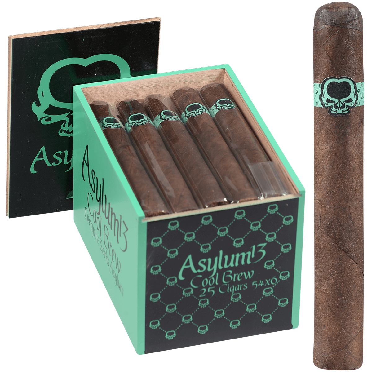 Asylum 13 Cool Brew Toro 25 Ct Box 6X54