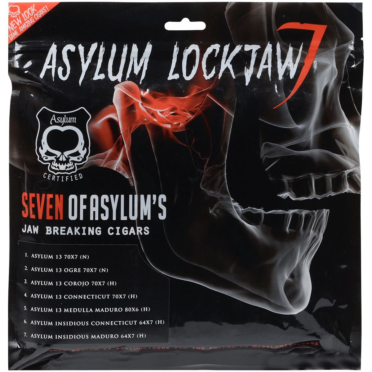 Asylum Lockjaw Variety Large Size Cigars 1/7