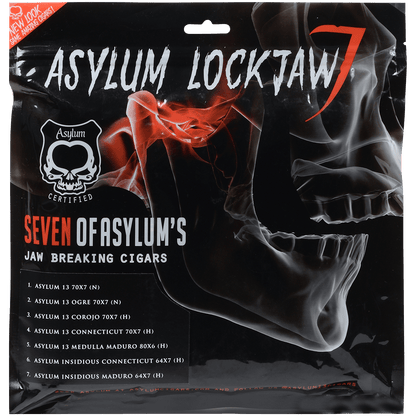 Asylum Lockjaw Variety Large Size Cigars 1/7