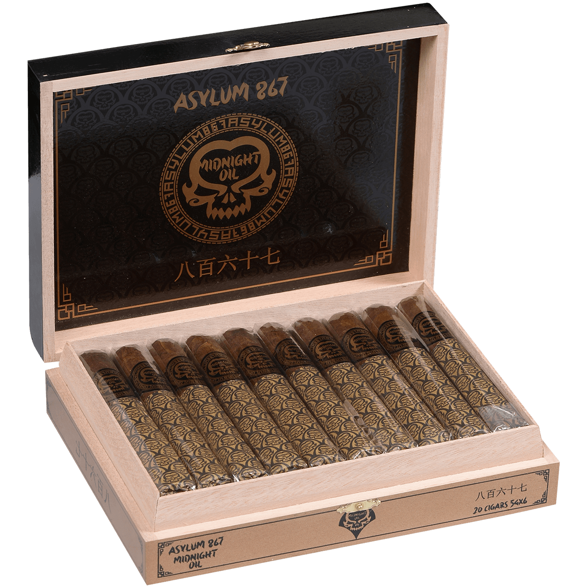 Asylum 867 Midnight Oil 54 6.00 X 54 20Ct. Box