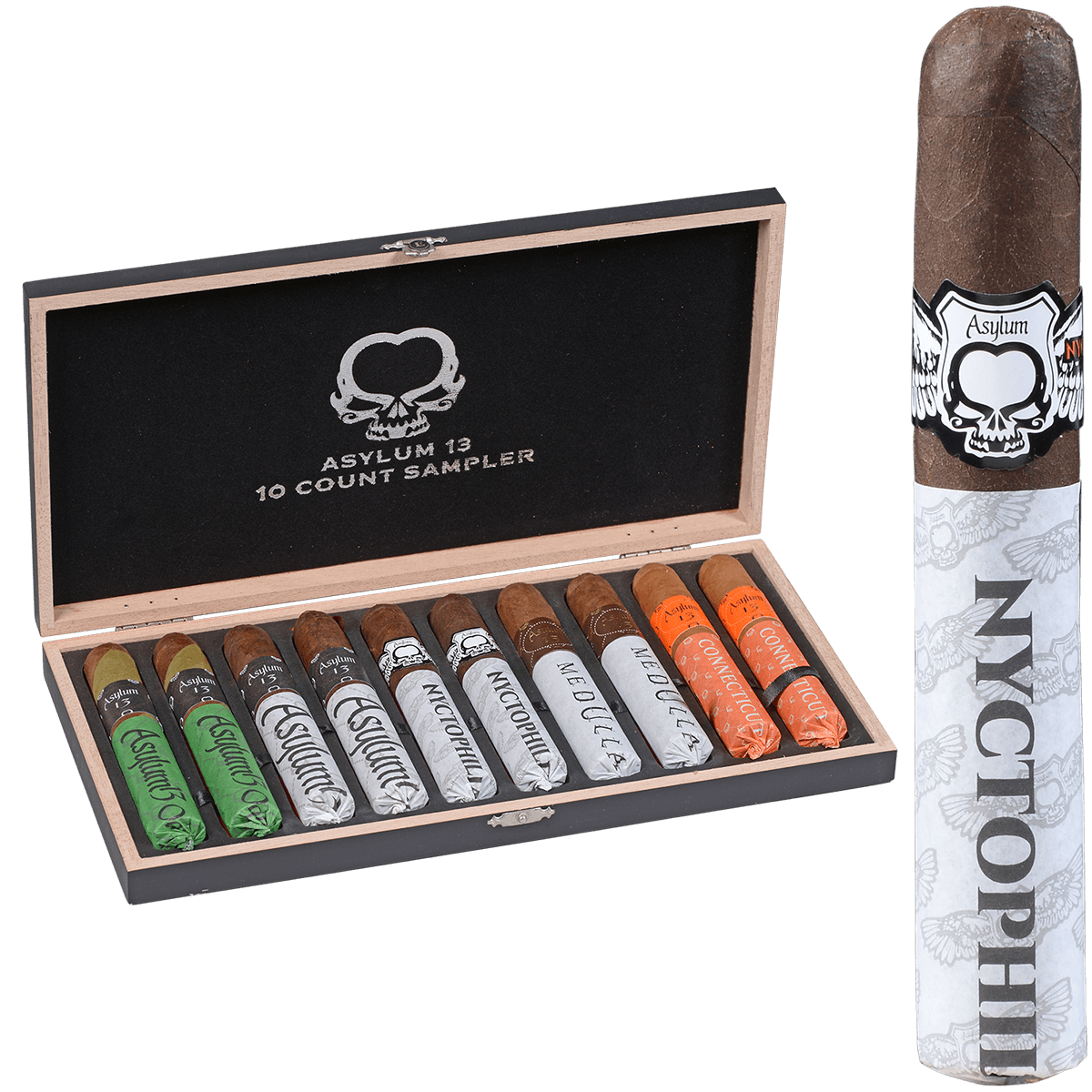 Asylum Sampler Pack 10Ct Box 50X5
