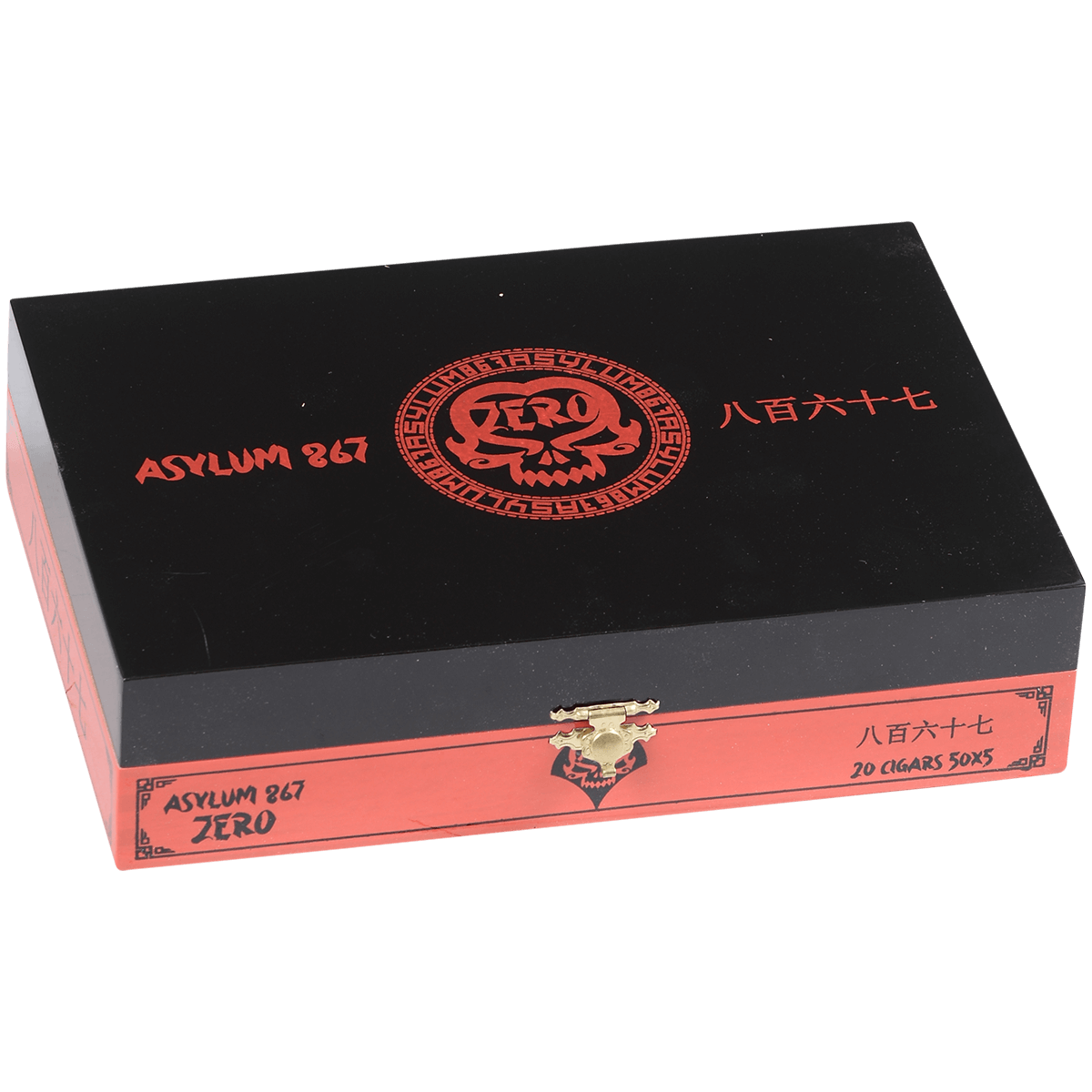 Asylum 867 Zero Robusto 20 Ct. Box 5.00X50