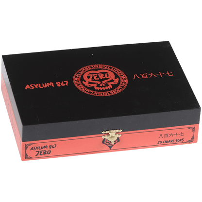 Asylum 867 Zero Robusto 20 Ct. Box 5.00X50