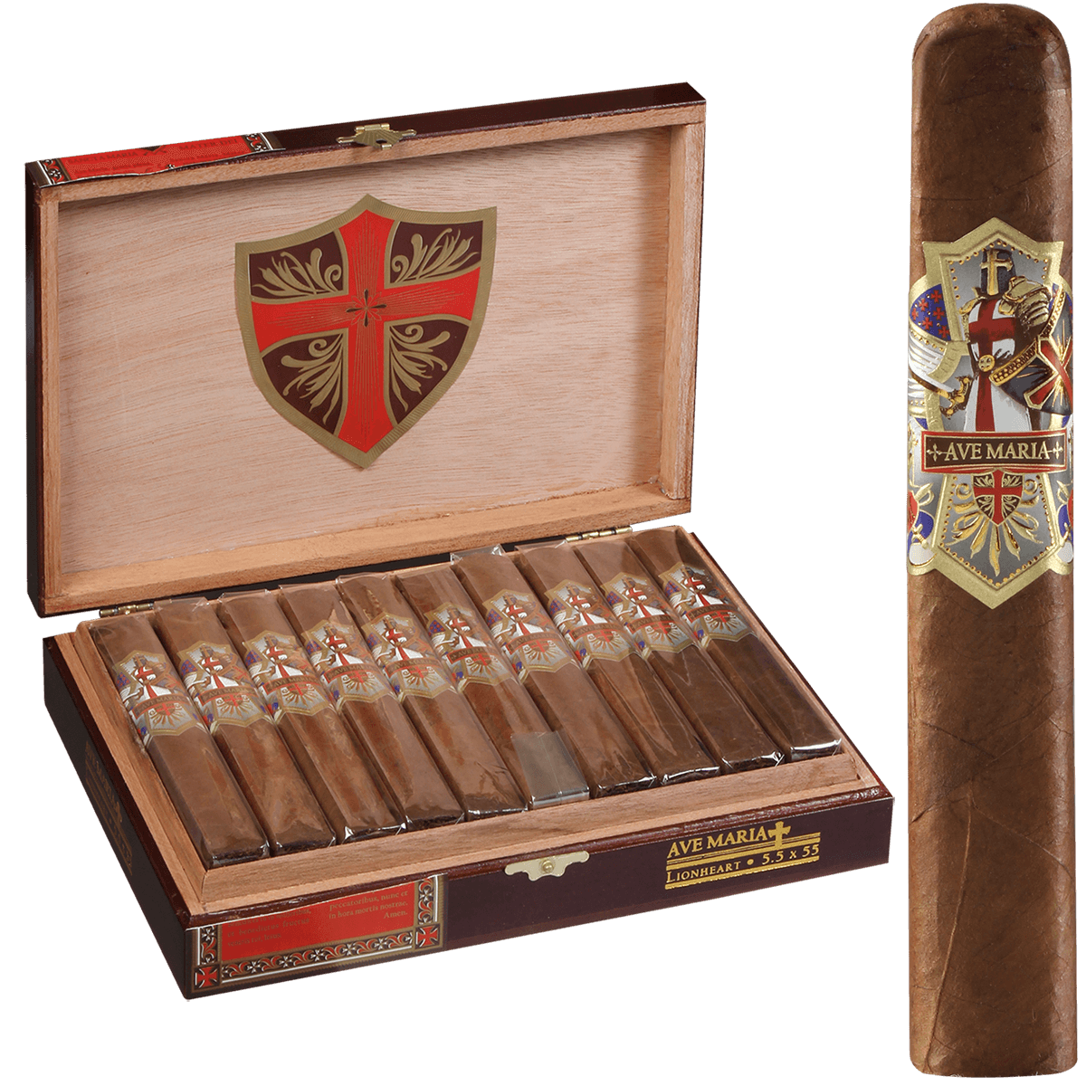 Ave Maria Lionheart(Box-Press) 20 Ct. Box 5.50X55