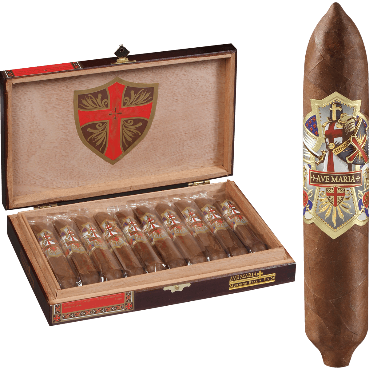 Ave Maria Morning Star (Perfecto) 10 Ct. Box 5.00X58
