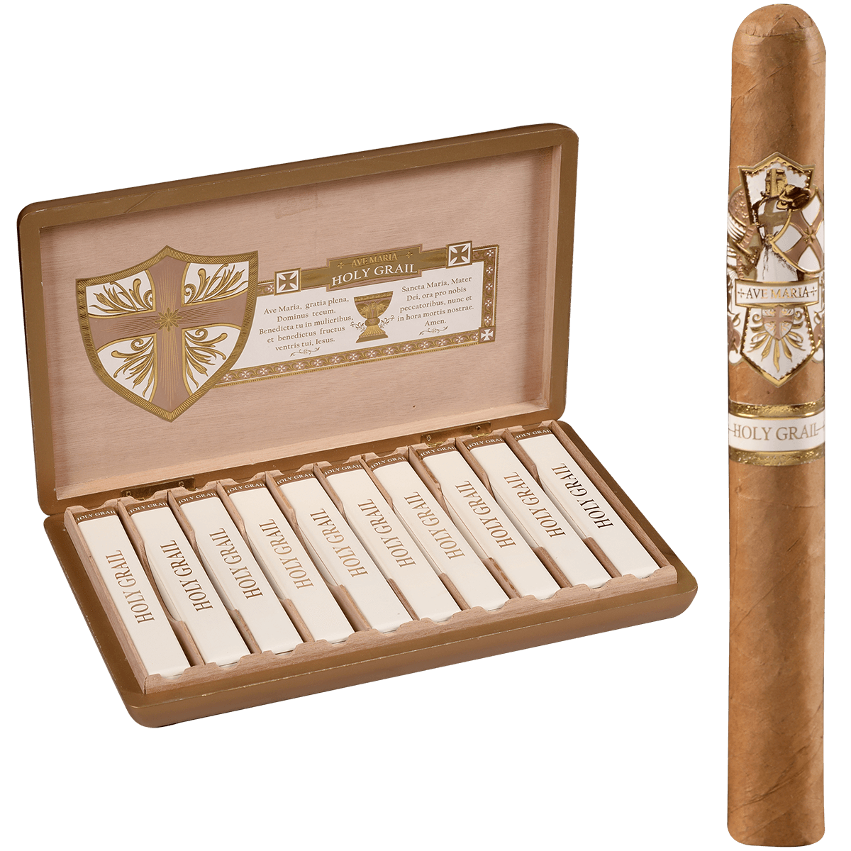 Ave Maria Holy Grail Churchill 10 Ct. Box 7.00X48