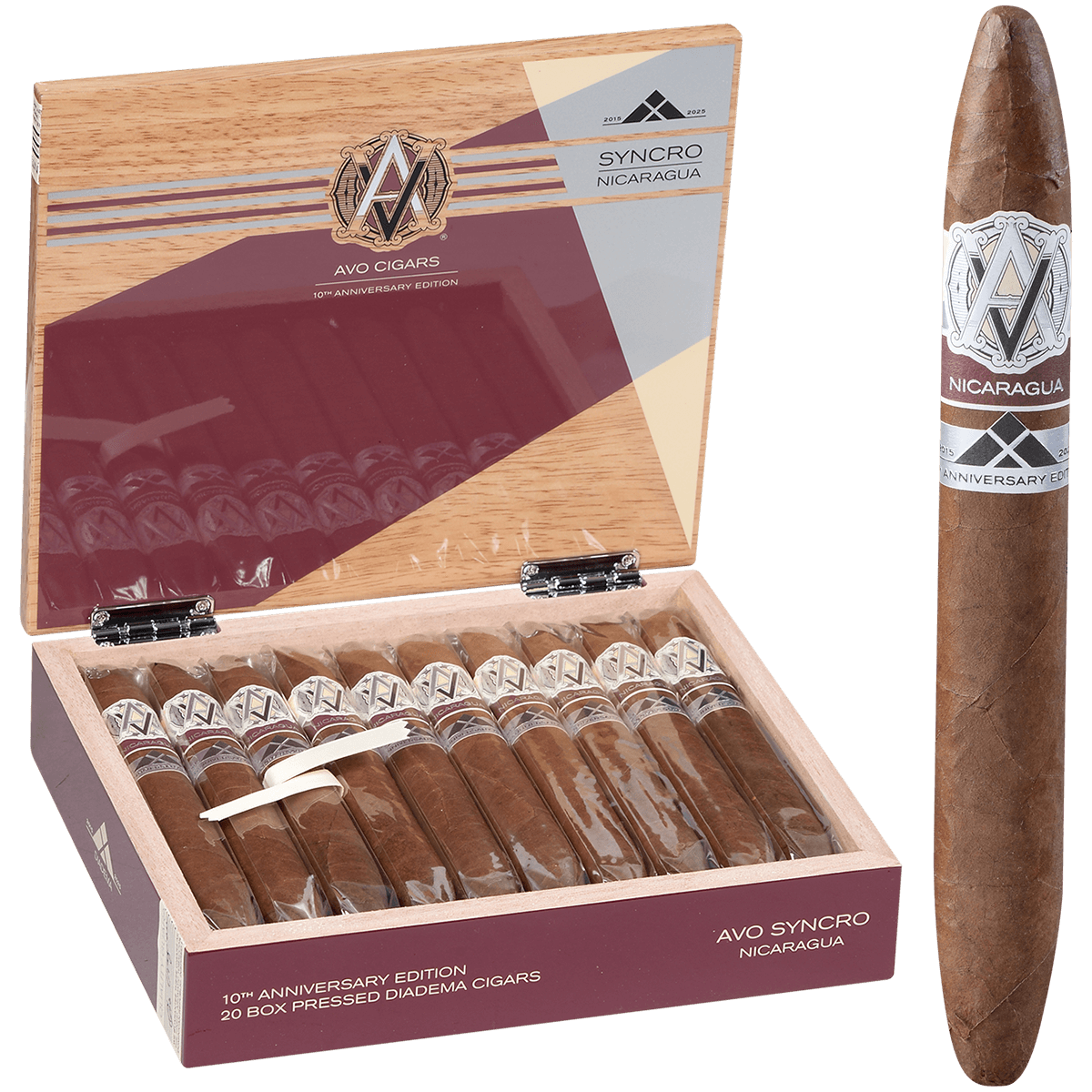 Limited Edition Avo Syncro 10Th Anniversary Diadema 20Ct Box 6 5/8X50