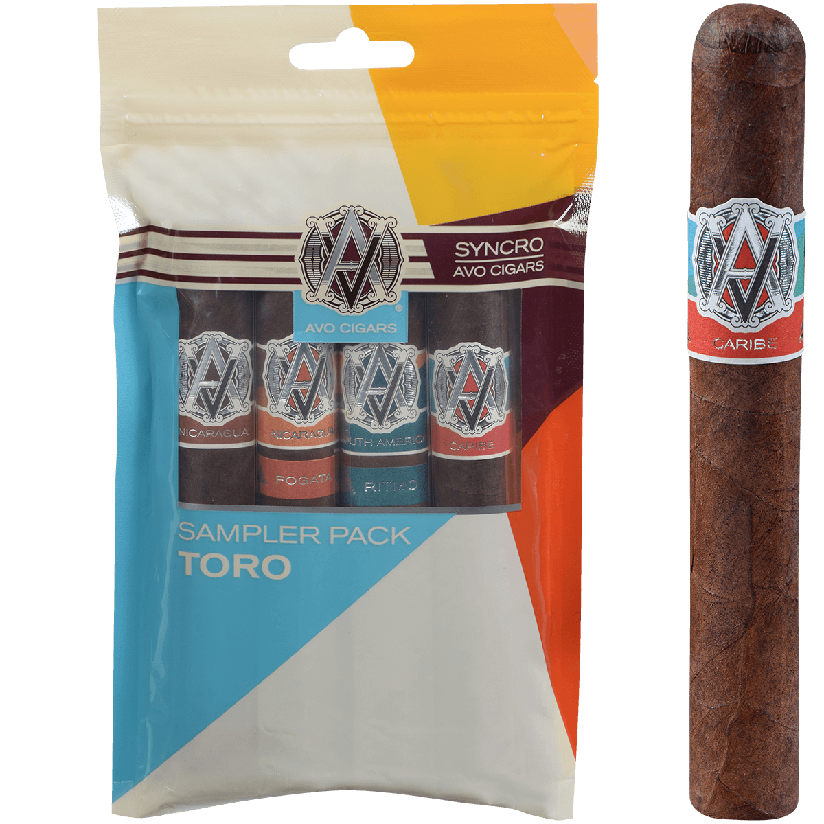 Avo Syncro Toro 4Pk Sampler Display