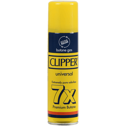Clipper Butane 138Ml Gas Refill 12 Ct Display