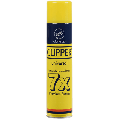 Clipper Butane 300Ml Metallic Valve 12Ct Display