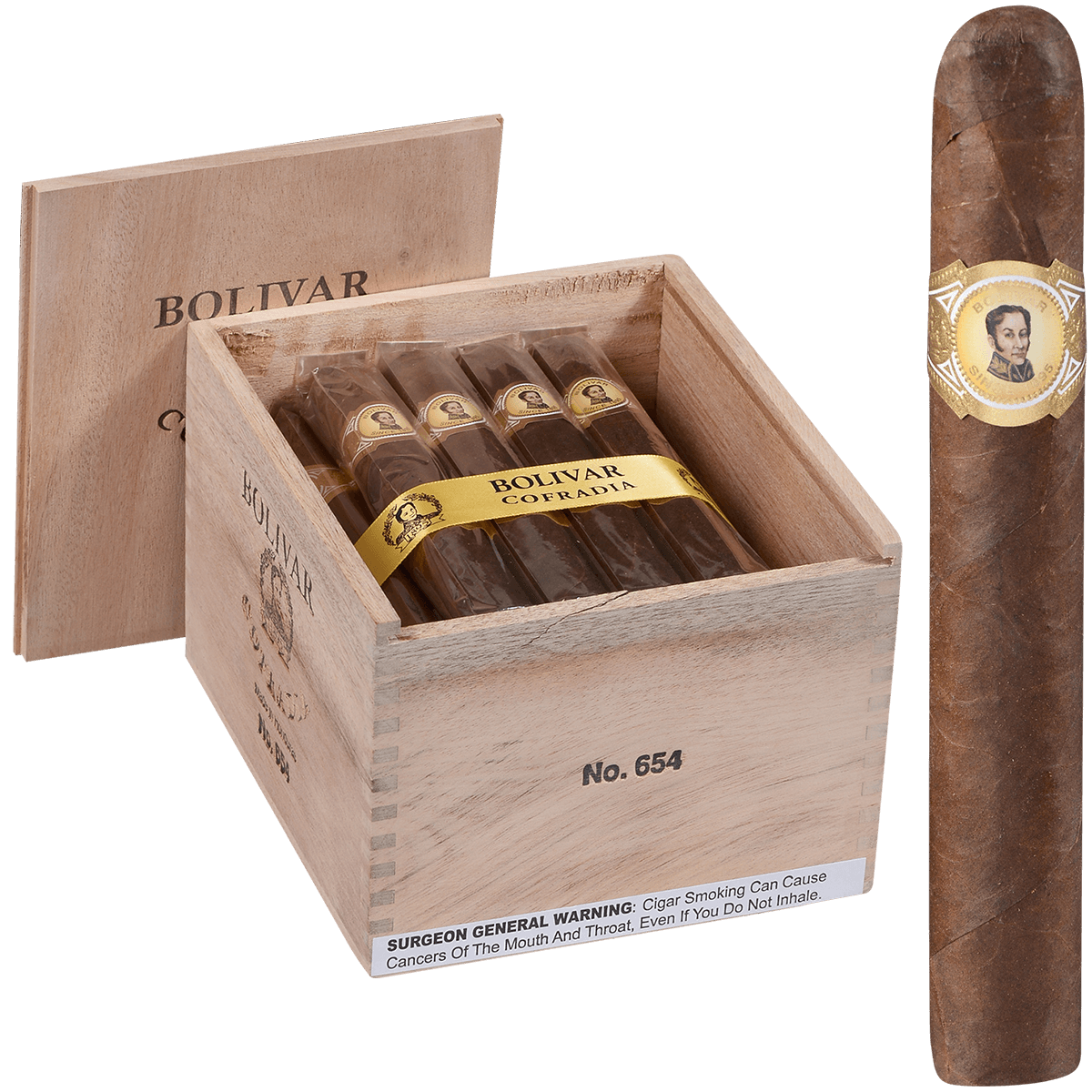 Bolivar Cofradia Toro 25 Ct 6 X 54