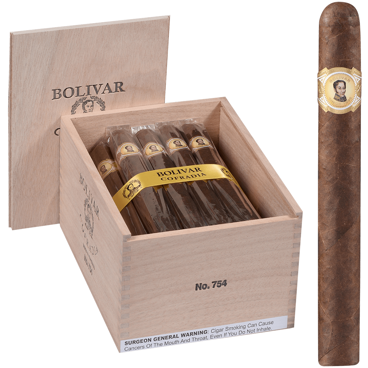 Bolivar Cofradia Churchill 25 Ct. 7 1/2 X 54