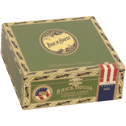 Brick House Double Connecticut Corona Larga 25 Ct. Box 6.25X46