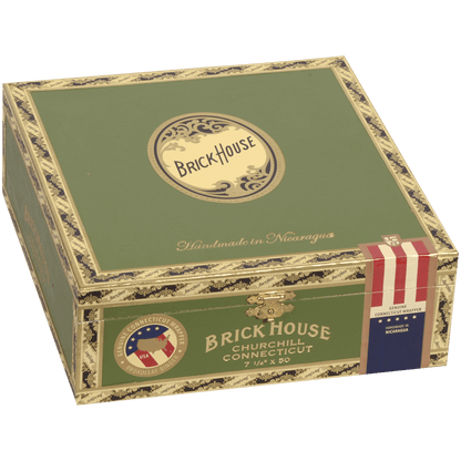 Brick House Double Connecticut Churchill 25 Ct. Box 7.25X50