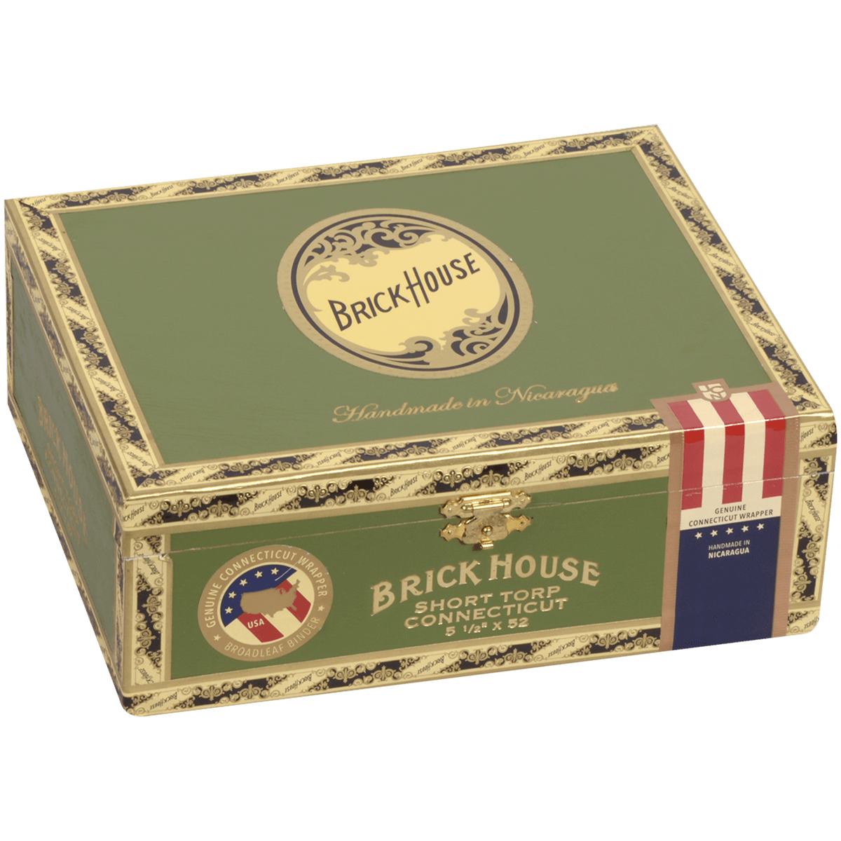 Brick House Double Connecticut Short Torpedo 25 Ct. Box 5.50X52