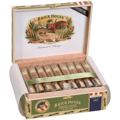 Brick House Double Connecticut Short Torpedo 25 Ct. Box 5.50X52