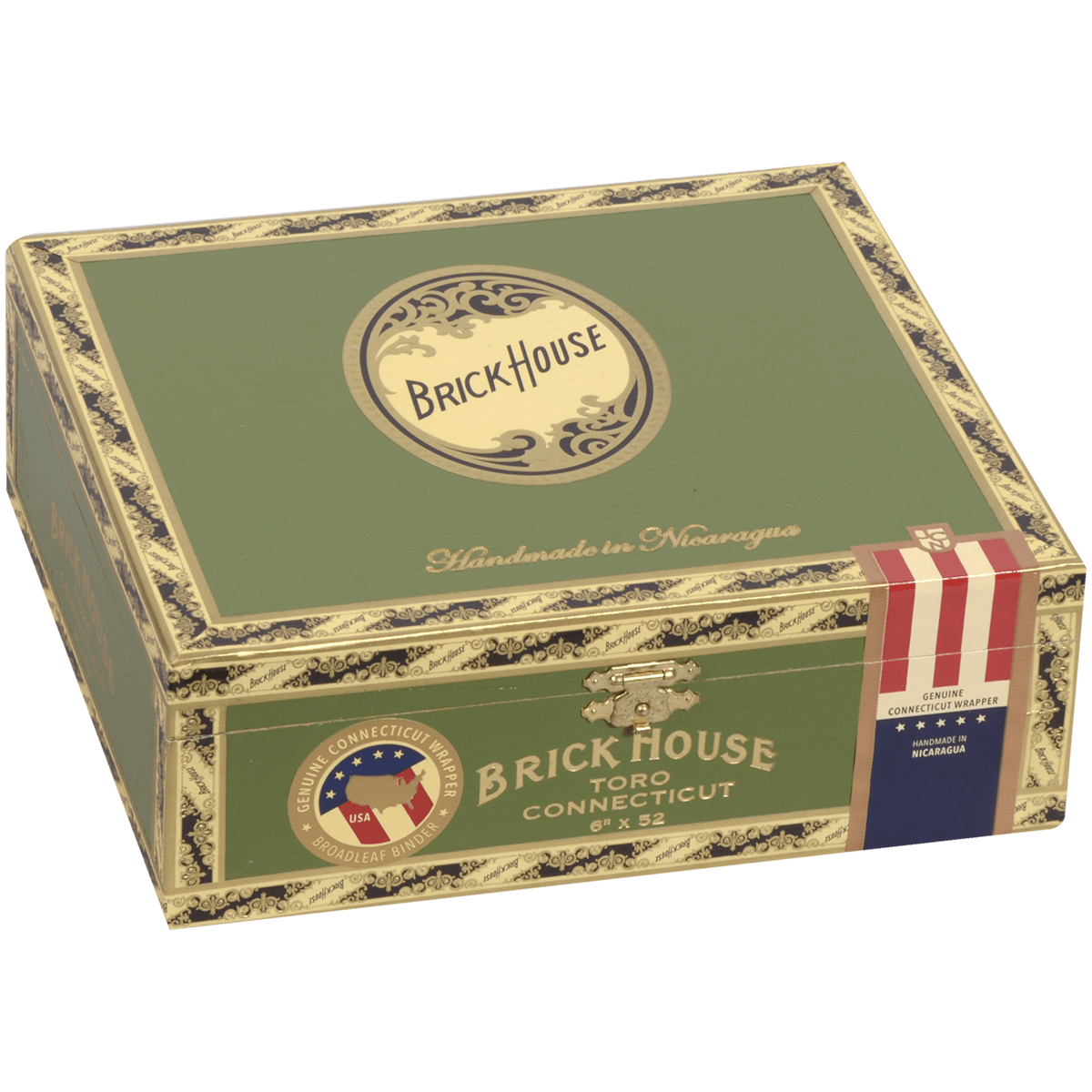 Brick House Double Connecticut Toro 25 Ct. Box 6.00X52