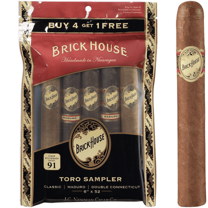 Brick House Toro 5/5 Ct Sampler Bags 6.00X52