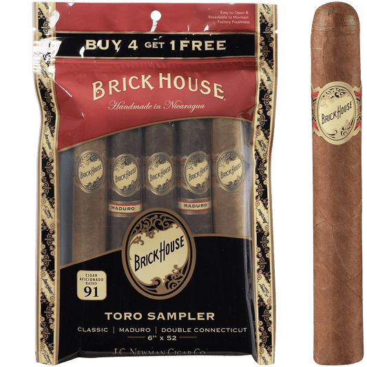 Brick House Toro 5/5 Ct Sampler Bags 6.00X52