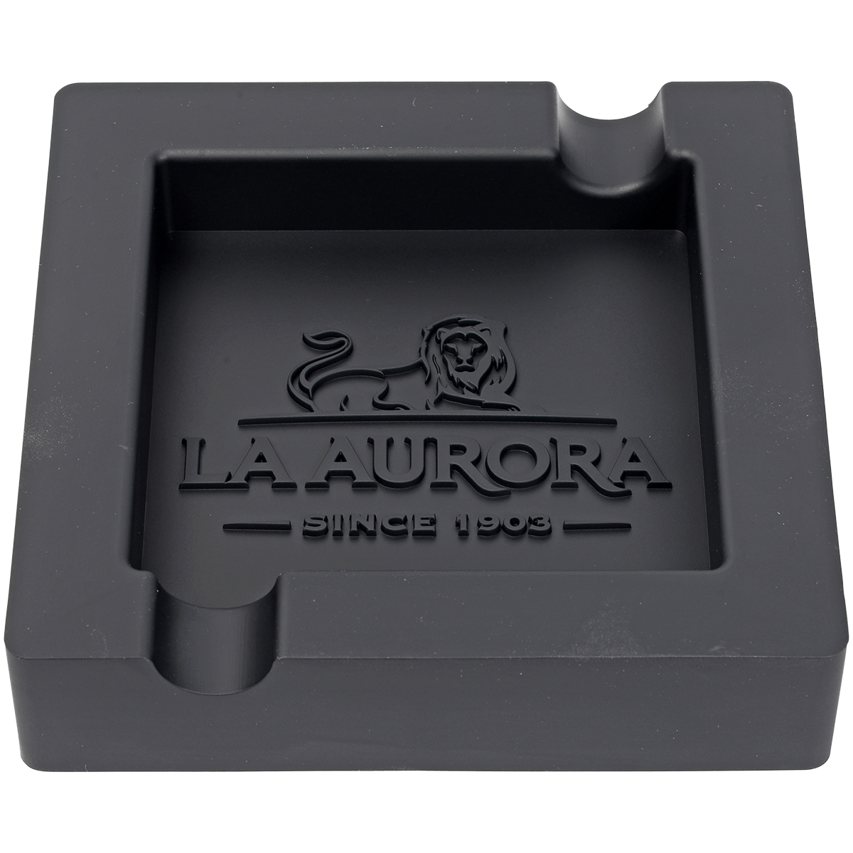 LA AURORA PROMO BLACK SILICONE ASHTRAY