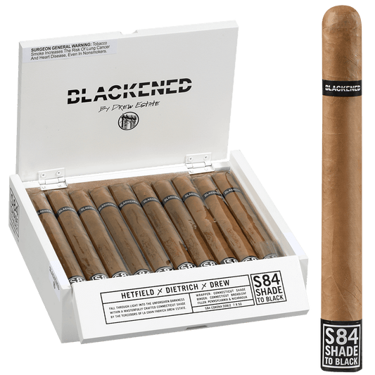 Blackened By Drew Estate S84 Shade To Black Double Corona 20 Ct. Box 7.00X50