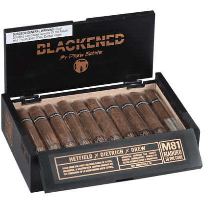 Blackened By Drew Estate M81 Robusto 20Ct 5X 50 Bx