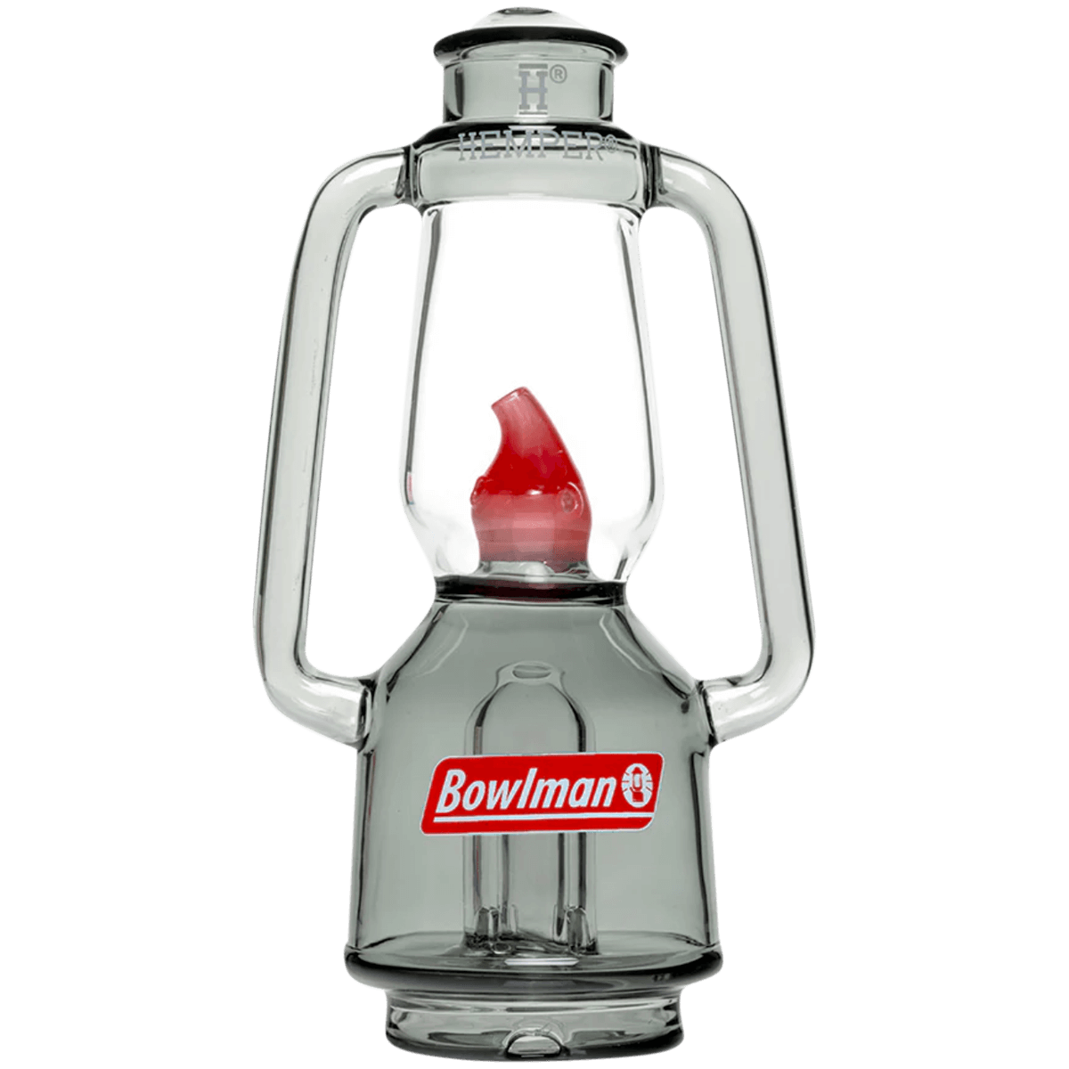 Hemper Bowlman Lantern Glass Pipe Water Pipe 7"