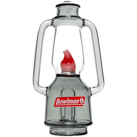 Hemper Bowlman Lantern Glass Pipe Water Pipe 7"