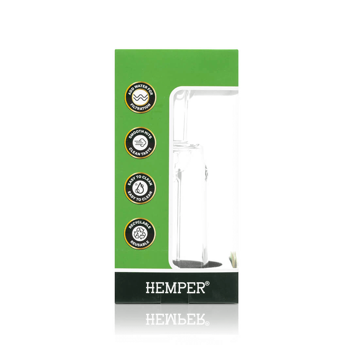 Hemper Market Glass Bubbler