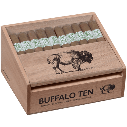 Buffalo Ten By Artista Cigars Toro Connecticut 40 Ct. Tray 6.00X60