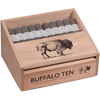 Buffalo Ten By Artista Cigars Toro Maduro 40 Ct. Tray 6.00X60