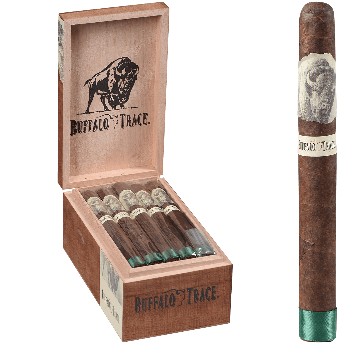 Buffalo Trace Cigars Churchill 20 Ct. Box 7.00X49