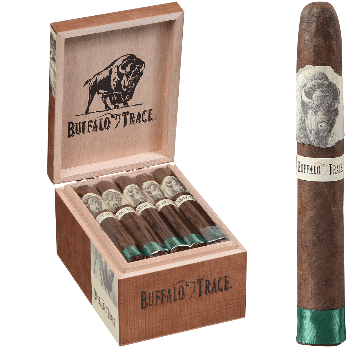 Buffalo Trace Cigar Toro 20 Ct. Box 6.00X52