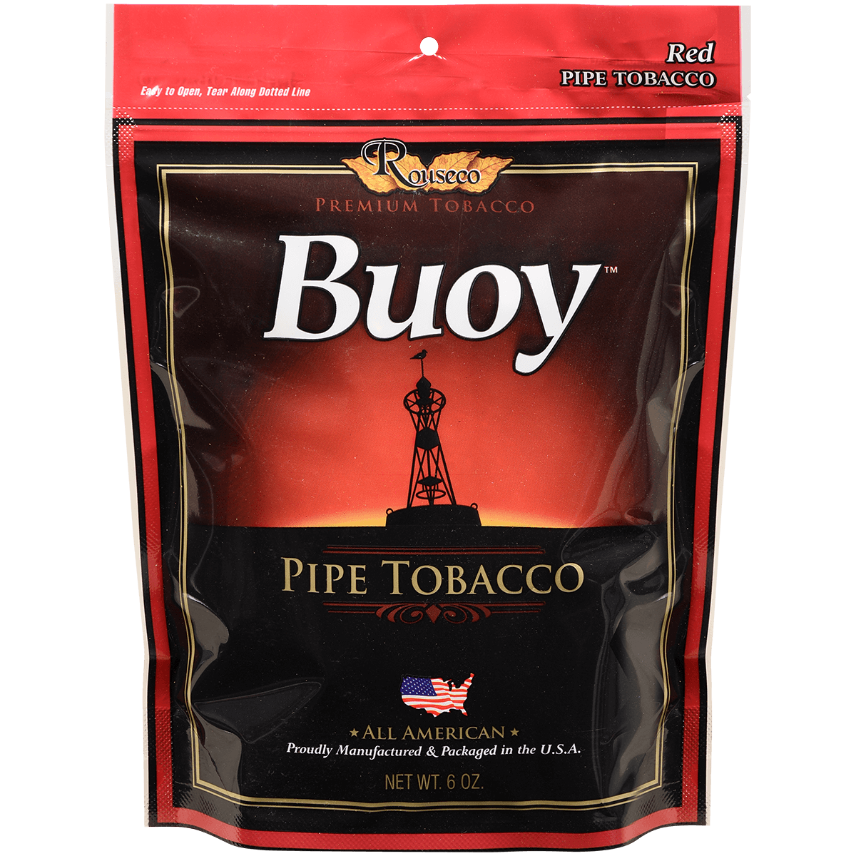 Buoy Pipe Tobacco Red 6 Oz. Bag