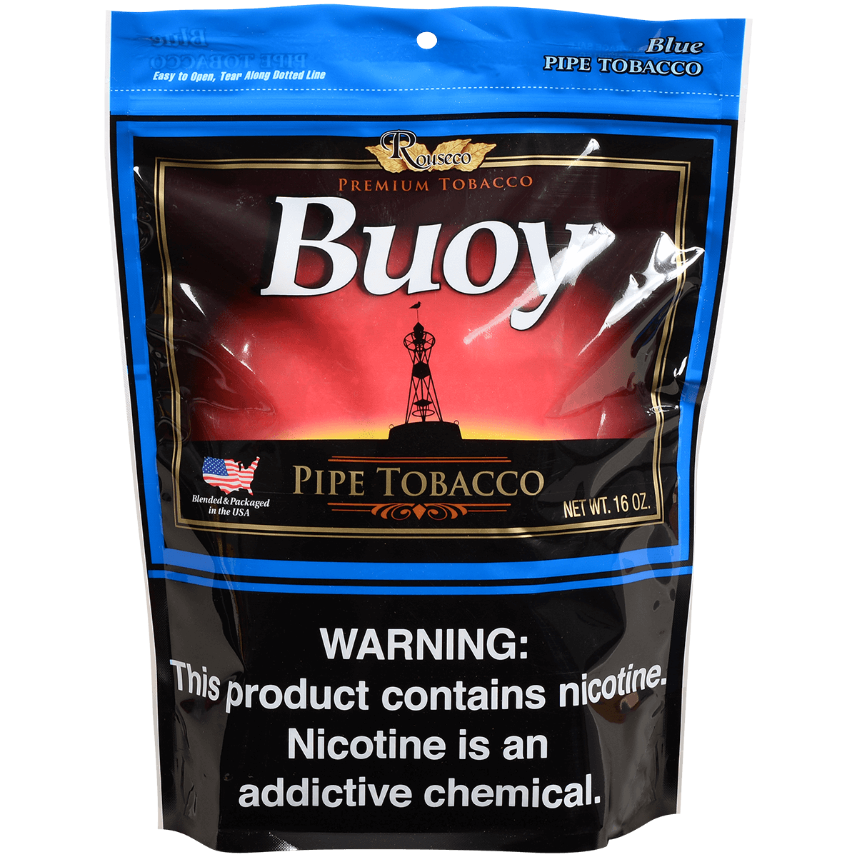Buoy Pipe Tobacco Blue 16 Oz. Bag