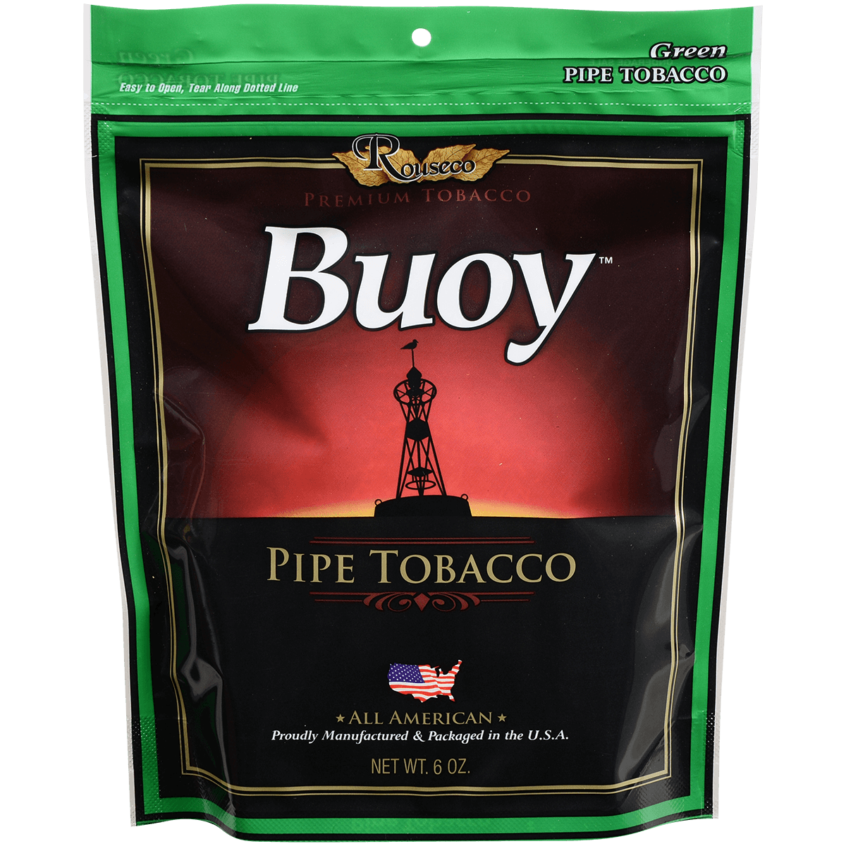 Buoy Pipe Tobacco Green 16 Oz. Bag