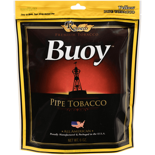 Buoy Pipe Tobacco Yellow 6 Oz. Bag