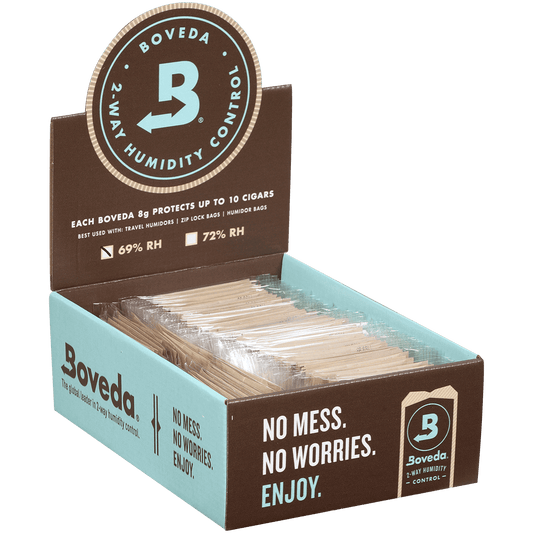 Humidifier Boveda 69% Countertop Display 8Gramp Packs 100 Ct.