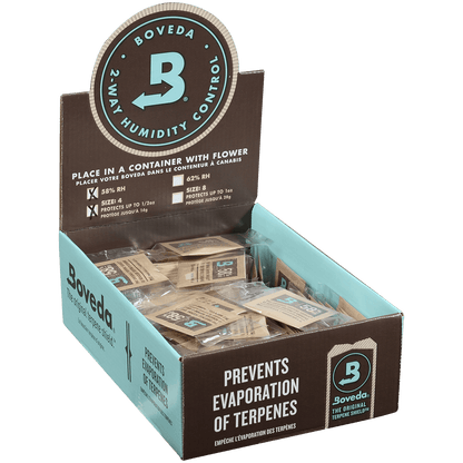 Humidifier Boveda Humidipak 58% Relative Humidity 4 Gram 125 Ct. Box